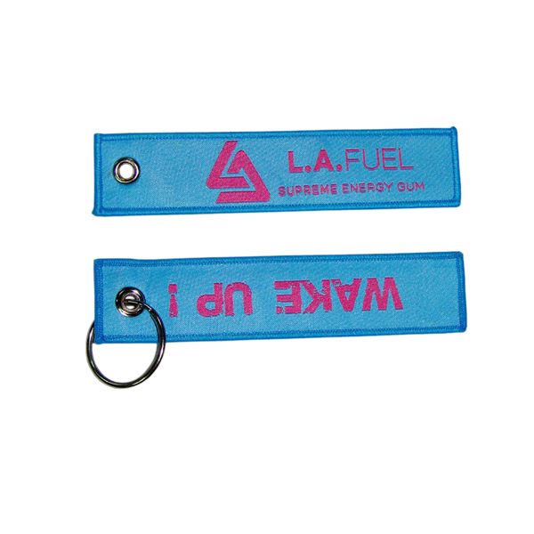 woven keyring fabric keychain | EVPK3120